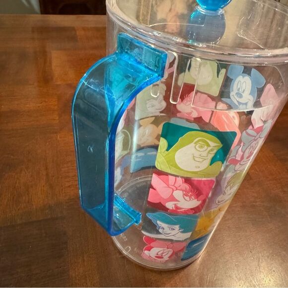 Disney Plastic Drink Pitcher Minnie Mickey Mouse Summer Fun - Picture 6 of 9